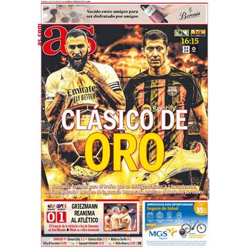 Las portadas de AS de octubre