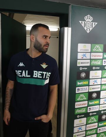 Presentación de Jesé Rodriguez como nuevo jugador del Real Betis. 