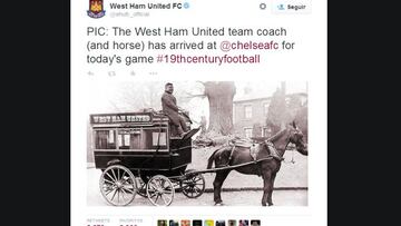 El West Ham recordó en Twitter las palabras de José Mourinho