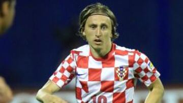 Modric es la esperanza croata para ir al Mundial.