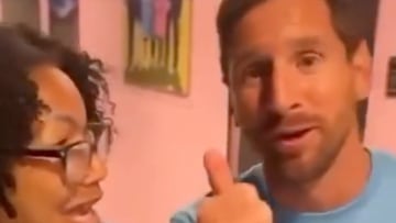 Atención al momento cómico más viral de Messi en lo que va de 2025