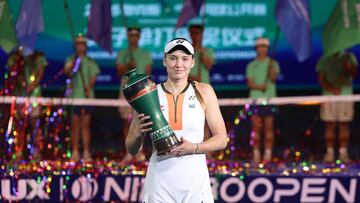 Rybakina remonta y gana Ningbo