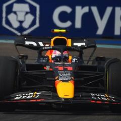 La pérdida de potencia que sufrió Checo Pérez en Miami