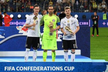 Ter Stegen, MVP de la final; Draxler, el mejor del torneo