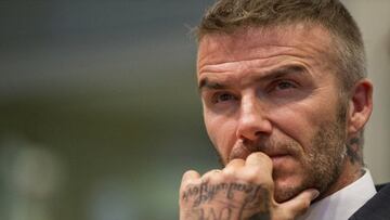 David Beckham muestra sus habilidades en el padel antes del arranque de la MLS