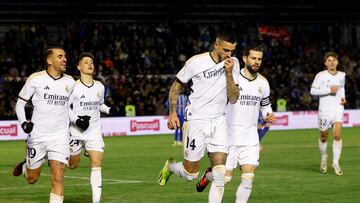 06/01/24 COPA DEL REY PARTIDO DIECISEISAVOS
ARANDINA - REAL MADRID
GOL 0-1 JOSELU PENALTI ALEGRIA
