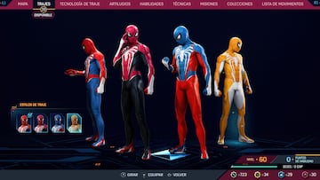 Trajes de Marvel's Spider-Man 2