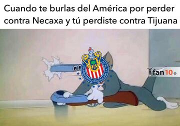 Los memes se burlaron de la derrota del América