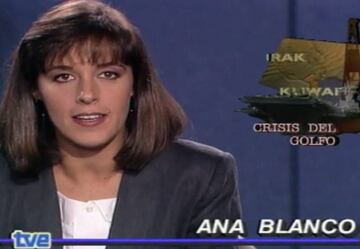 Ana Blanco y su debut en TVE.