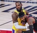 LeBron y Davis llevan a los Lakers a la siguiente ronda