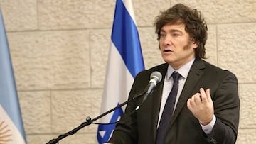 (Foto de ARCHIVO)
El presidente de Argentina, Javier Milei
REMITIDA / HANDOUT por PRESIDENCIA DE ARGENTINA
Fotografía remitida a medios de comunicación exclusivamente para ilustrar la noticia a la que hace referencia la imagen, y citando la procedencia de la imagen en la firma
07/7/2025