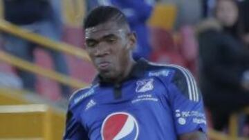 Elkin Blanco se unió a Millonarios en el segundo semestre del 2015, después de haber jugado en el fútbol de Moldavia