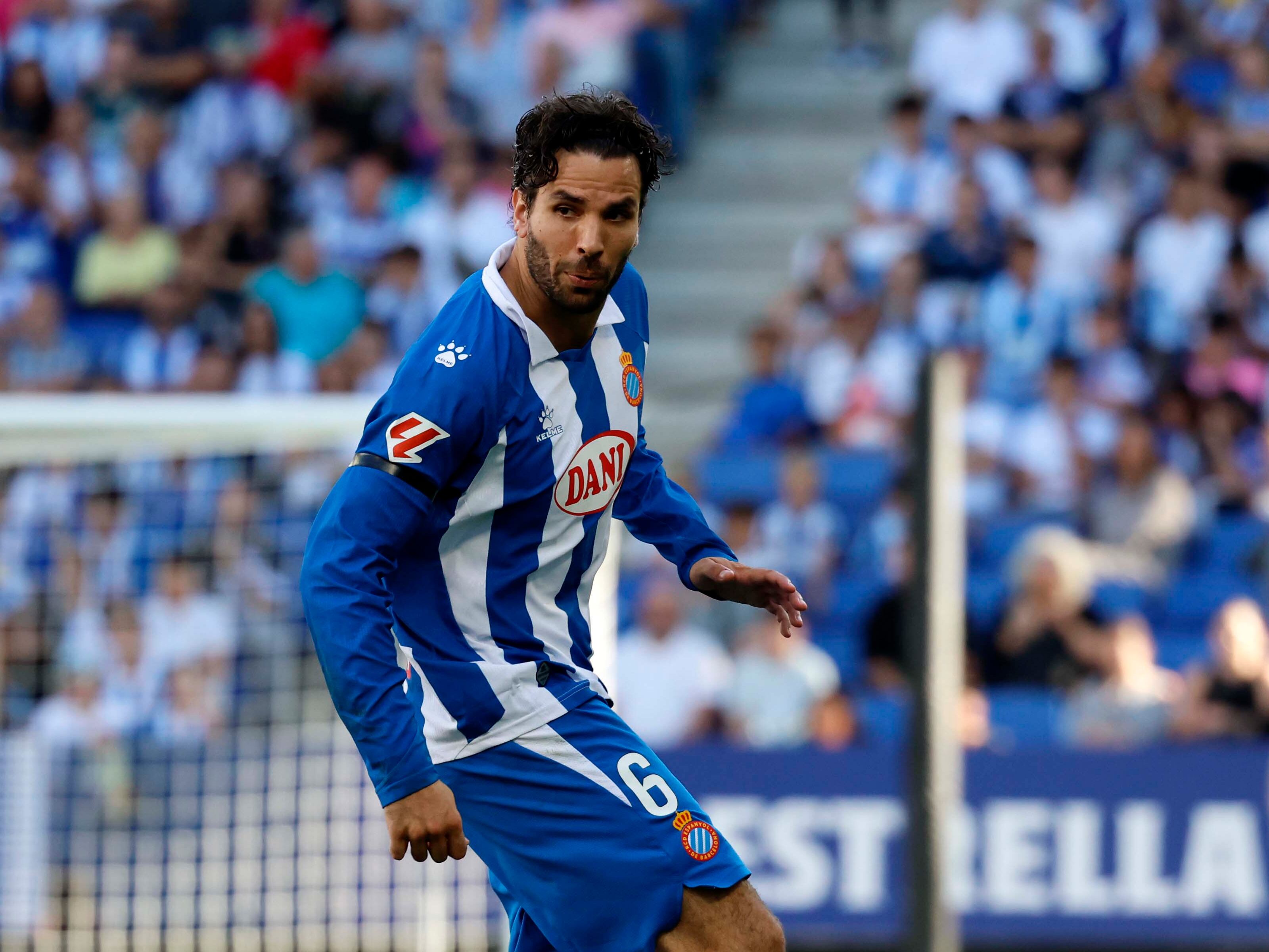 Cabrera, con el español.