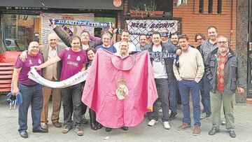 Las peñas del Real Madrid creen en una despedida feliz del Calderón.