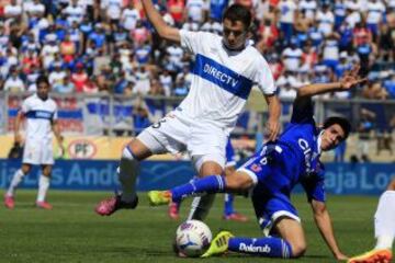 Claudio Sep&uacute;lveda no ha tenido mayor regularidad en Cat&oacute;lica.
