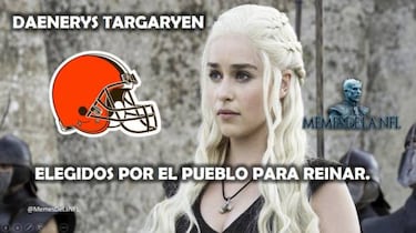 La comparación en memes entre Game of Thrones y la NFL