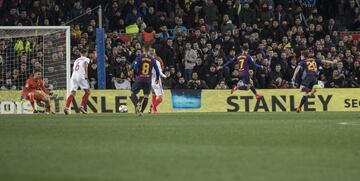 4-0. Sergi Roberto  marcó el cuarto gol.