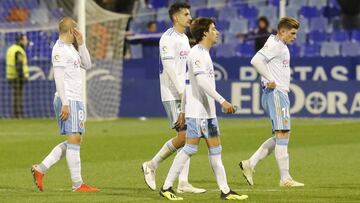 El Real Zaragoza sólo ha sumado ocho puntos de 27 posibles esta temporada en La Romareda.