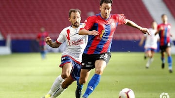 I&ntilde;igo L&oacute;pez, en un partido entre el Extremadura y el Majadahonda. 