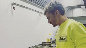 Griezmann y su faceta como cocinero antes de Nochevieja