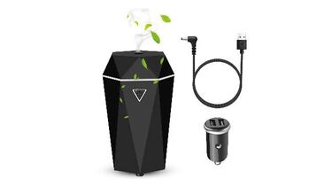 Haz de tu coche un lugar ms cmodo con este humidificador ultrasnico con USB