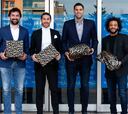 Los entrenadores y capitanes del Real Madrid visitaron los hospitales Sanitas
