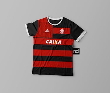 ¿Cómo serían las camisetas de los equipos si se basaran en su escudo?