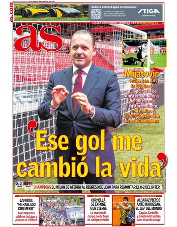 Las portadas de AS de mayo