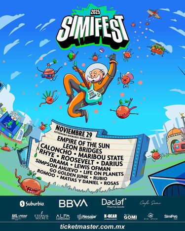 Simifest 2025 revela lineup: fecha, boletos y todo lo que debes saber