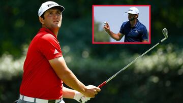 John Rahm y Dustin Johnson.