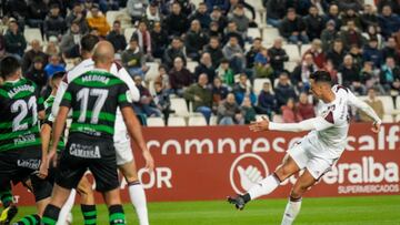 El gol de Maikel Mesa ante el Racing.