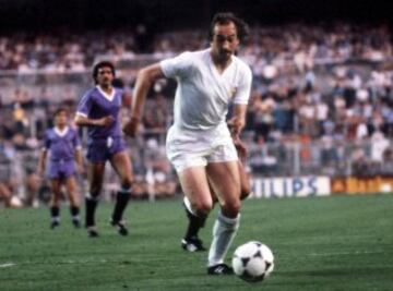 1980 Stielike jugador del Real Madrid 