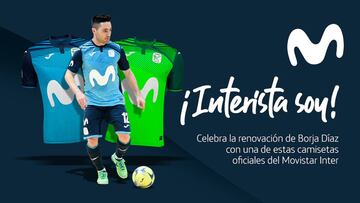 El Movistar Inter renueva al ala Borja Díaz hasta 2022