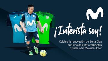 El Movistar Inter renueva al ala Borja Díaz hasta 2022