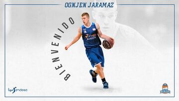 Ognjen Jaramaz, nuevo jugador del San Pablo Burgos.