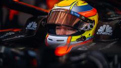 Álex Palou, durante un test privado con McLaren en Austria.