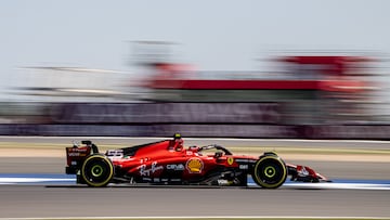 Carlos Sainz (Ferrari SF-23). Silverstone, Gran Bretaña. F1 2023.