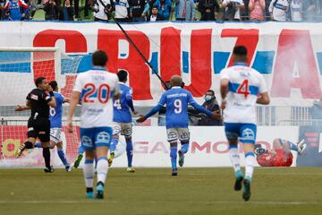 La impactante secuencia de la agresión a Martín Parra en el clásico