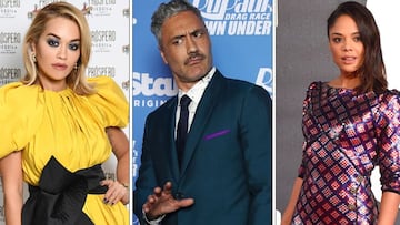 La cantante Rita Ora y el director Taika Waititi, quienes son pareja, fueron captados bes&aacute;ndose con Tessa Thompson despu&eacute;s de una fiesta en Sydney. Aqu&iacute; los detalles.