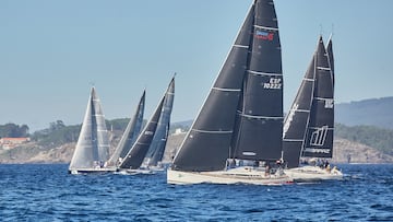 La Regata Rey Juan Carlos - El Corte Inglés Máster en Sanxenxo cerrará el Trofeo Presidente de la Xunta 2024