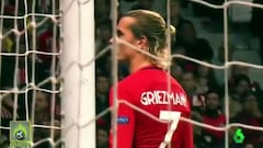Griezmann se encaró con un aficionado que insultó a Gameiro