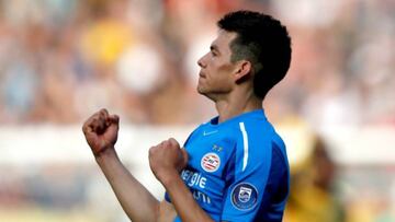 'Chucky' Lozano sigue 'on fire' y anota con el PSV al NAC Breda