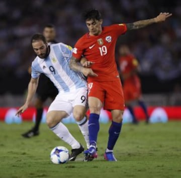 Eliminatorias: Argentina - Chile en imágenes