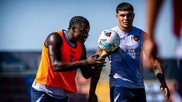 Pampín y Matturro, lesionados