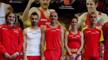 <b>MODELOS DE ÉLITE. </b>Los atletas presentaron su nueva imagen.