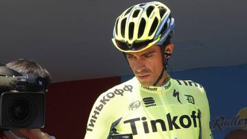 Contador: “Pasé mala noche, pero intentaré dar el máximo”
