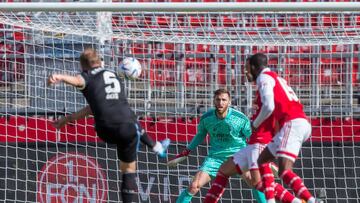 Matt Turner, del USMNT, tuvo su primera aparición con la camiseta del Arsenal durante el duelo de preparación desde Alemania frente al FC Nuremberg.