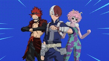 Fortnite x My Hero Academia: nuevas skins de Shoto Todoroki, Eijiro Kirishima y Mina Ashido