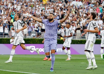 Las mejores imágenes del Real Madrid - Juventus en Los Ángeles