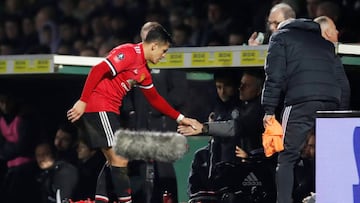 El portugués alabó a Sánchez pese al opaco partido de su club.